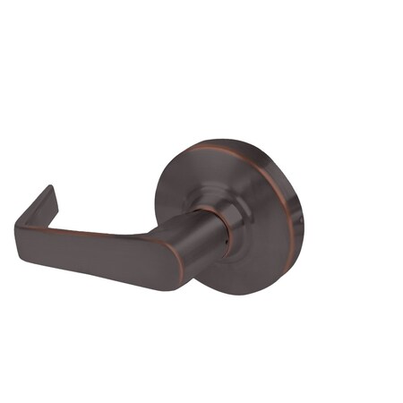 Schlage Grade 2 Dummy Cylindrical Lock with Field Selectable Vandlgard, Saturn Lever, Non-Keyed, Aged Bronze ALX170 SAT 643E